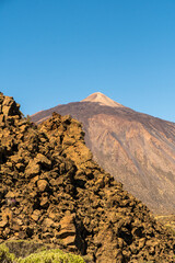 Paisaje en el Parque Nacional del Teide