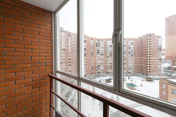 view from the balcony of the apartment building