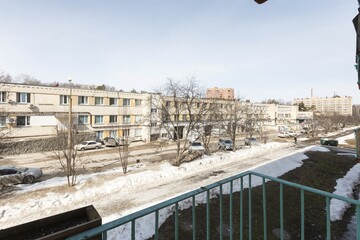 view from the balcony of the apartment building