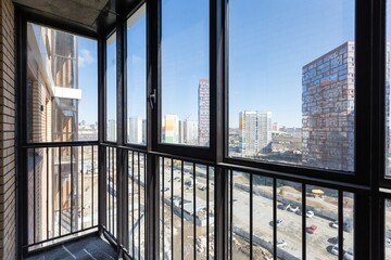 view from the balcony of the apartment building