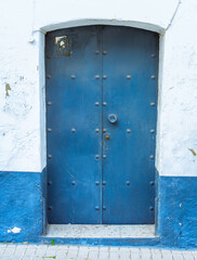 Old Wood Door Decoration Background 