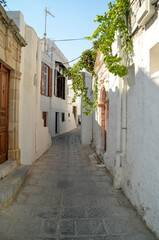 Fototapeta na wymiar lindos in rhodes island in greece