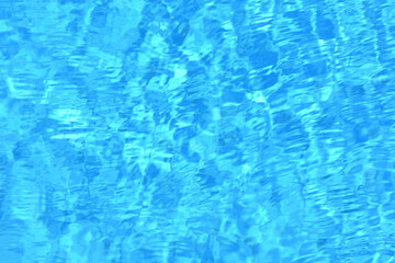 clear turquoise colored pool water