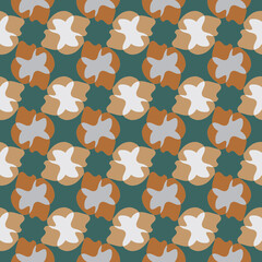 Abstract pattern gray green brown