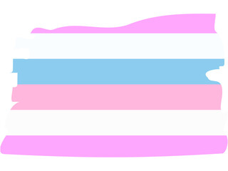 LGBT pride flag, rainbow flag background. Multicolored peace flag movement. Original colors symbol.