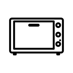 Oven sketch icon isolated on white background. Oven sketch icon for infographic, website or app.