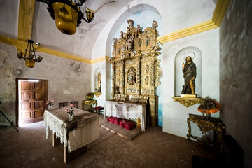 interior of church