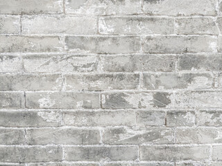 Chinese white light grey brick wall