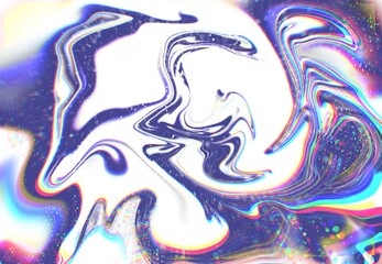  Abstract multicolored background with on-trend colors. Designing wrapping paper, wallpaper, and more. Mixing acrylic paints. Modern liquid art. Ink stain pattern.