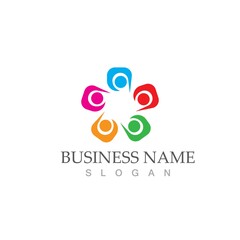 Community, network and social icon