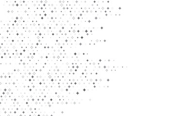 Light Silver and Gray vector background with colored stars and Decorative shining illustration with stars on abstract template and nice design for your design.eps