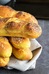 Homemade tumeric and Curry Viennoise Bread