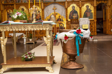 altar in the church