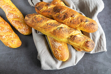 Homemade tumeric and Curry Viennoise Bread