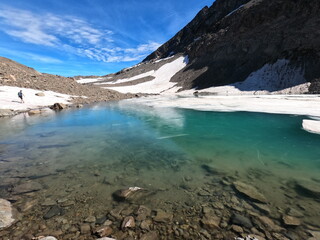 Lac glacier