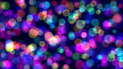 Spots Bokeh Color Abstract Background