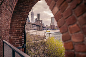city bridge city Brooklyn view hotel panorama New York  