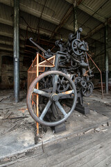 Fototapeta premium Old lace loom.