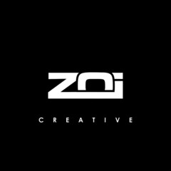 ZOI Letter Initial Logo Design Template Vector Illustration
