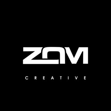 ZOM Letter Initial Logo Design Template Vector Illustration