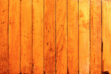 old yellow wood panels texture background,Glossy surface