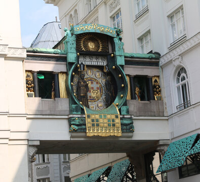 clock in the old town
