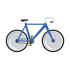 blue bicycle vehicle
