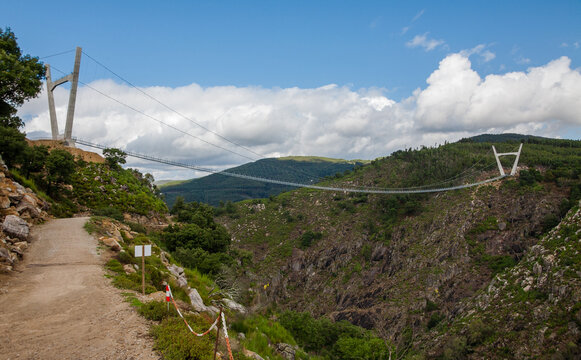516 Arouca. The longest pedestrian suspension bridge in the world