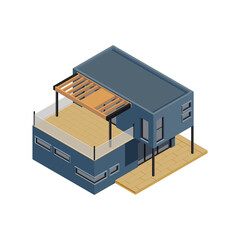Modular Cottage Building Composition
