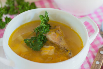 bowl of soup