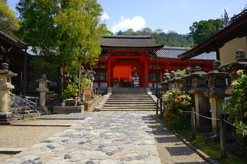 Naishimon Gate at Kasugataisha Shrine in Nara prefecture, Japan - 日本 奈良 春日大社 内侍門