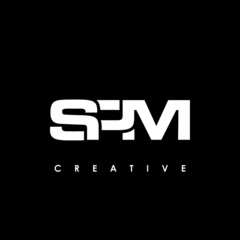 SPM Letter Initial Logo Design Template Vector Illustration