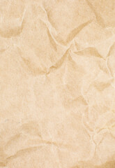 Fototapeta premium Brown kraft paper texture, natural eco recycle background.