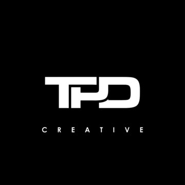 TPD Letter Initial Logo Design Template Vector Illustration