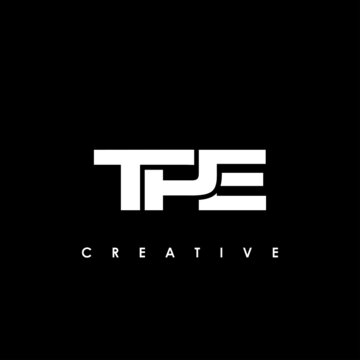 TPE Letter Initial Logo Design Template Vector Illustration