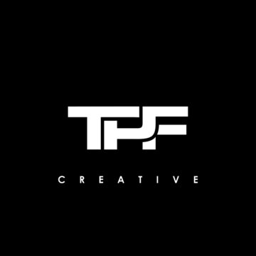 TPF Letter Initial Logo Design Template Vector Illustration