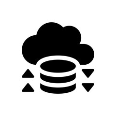 Cloud storage icon