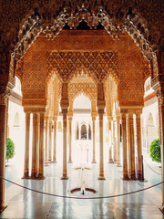 Alhambra, Andalusien, Granada - obrazy, fototapety, plakaty