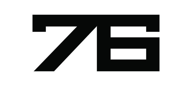 Number 76. Typographic Ligature.