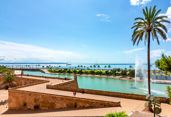 Palma de Mallorca embankment, Balearic islands, Spain © Mistervlad