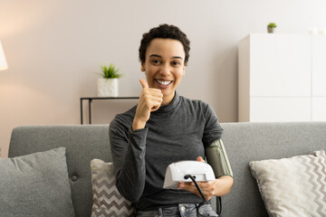 Measuring Blood Pressure Using Monitor