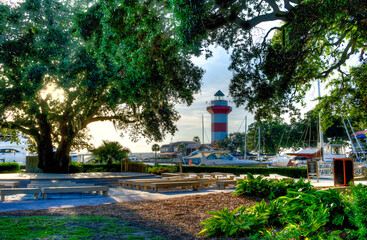 Harbour Town, Sea Pines Plantation, Hilton Head Island, South Carolina, USA