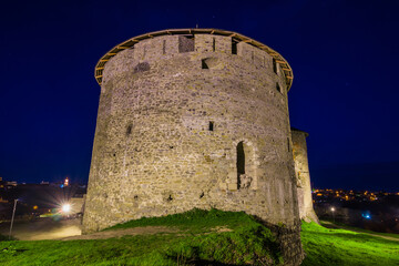 Obraz premium View of the towers and walls of the Kamianets-Podilskyi Castle i