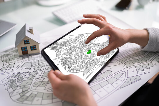 Cadastre Land Development Map