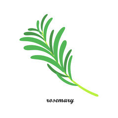 A sprig of medicinal marshmallow, with text, isolated on a white background.