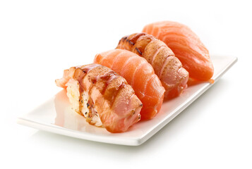 plate of sushi © Mara Zemgaliete