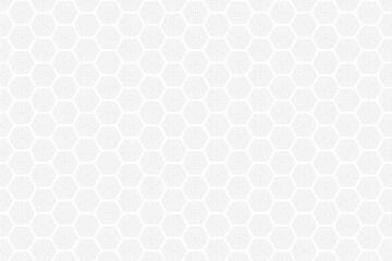 White seamless pattern Honeycomb. Seamless pattern of bee honeycombs.