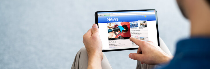 Reading Newspaper Article Online