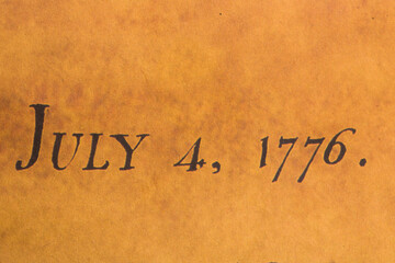 1776 declaration of independence of the united states

