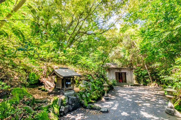 原五社神社（黒神埋没鳥居）鹿児島県鹿児島市